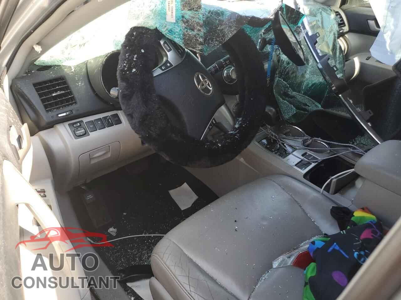 TOYOTA HIGHLANDER 2012 - 5TDZA3EH3CS026940