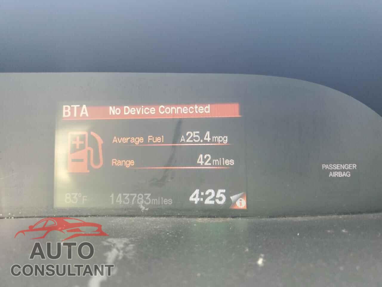 HONDA CIVIC 2012 - 2HGFG3B84CH542407