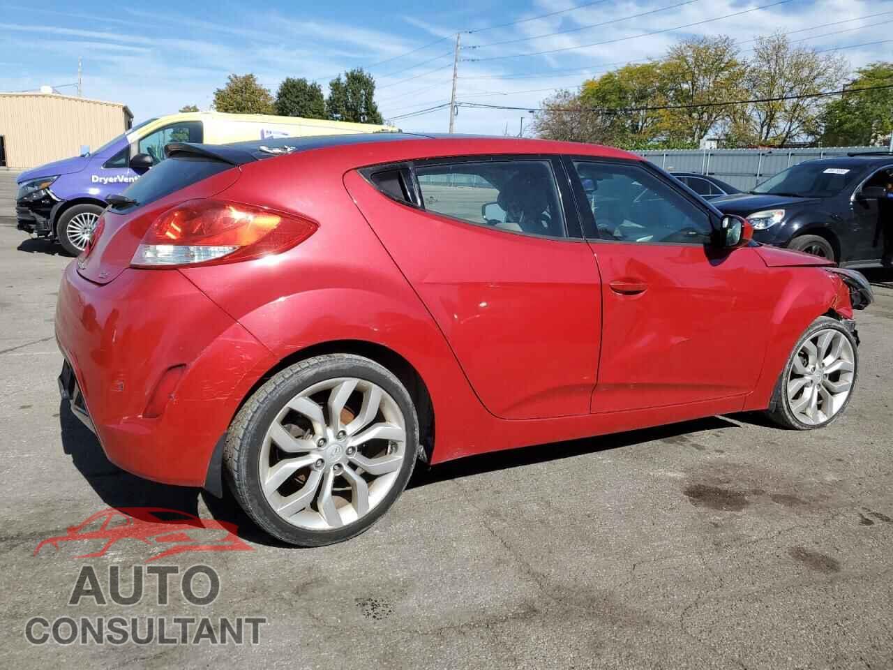 HYUNDAI VELOSTER 2012 - KMHTC6AD8CU076244