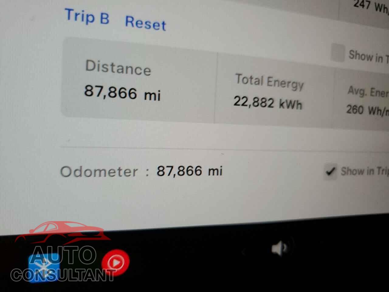 TESLA MODEL 3 2022 - 5YJ3E1EA9NF289913