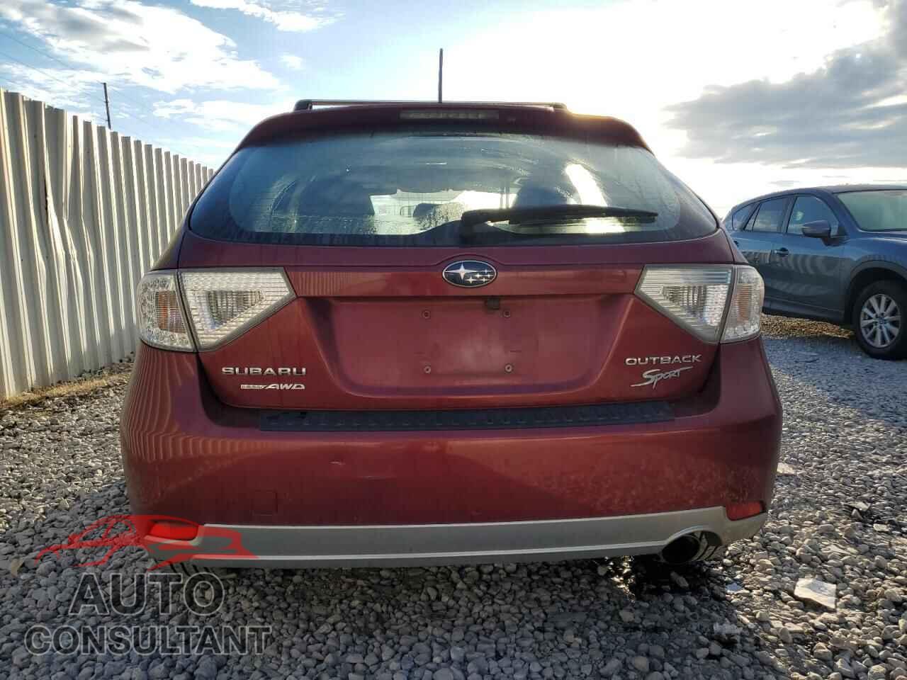 SUBARU IMPREZA 2011 - JF1GH6D68BG813532