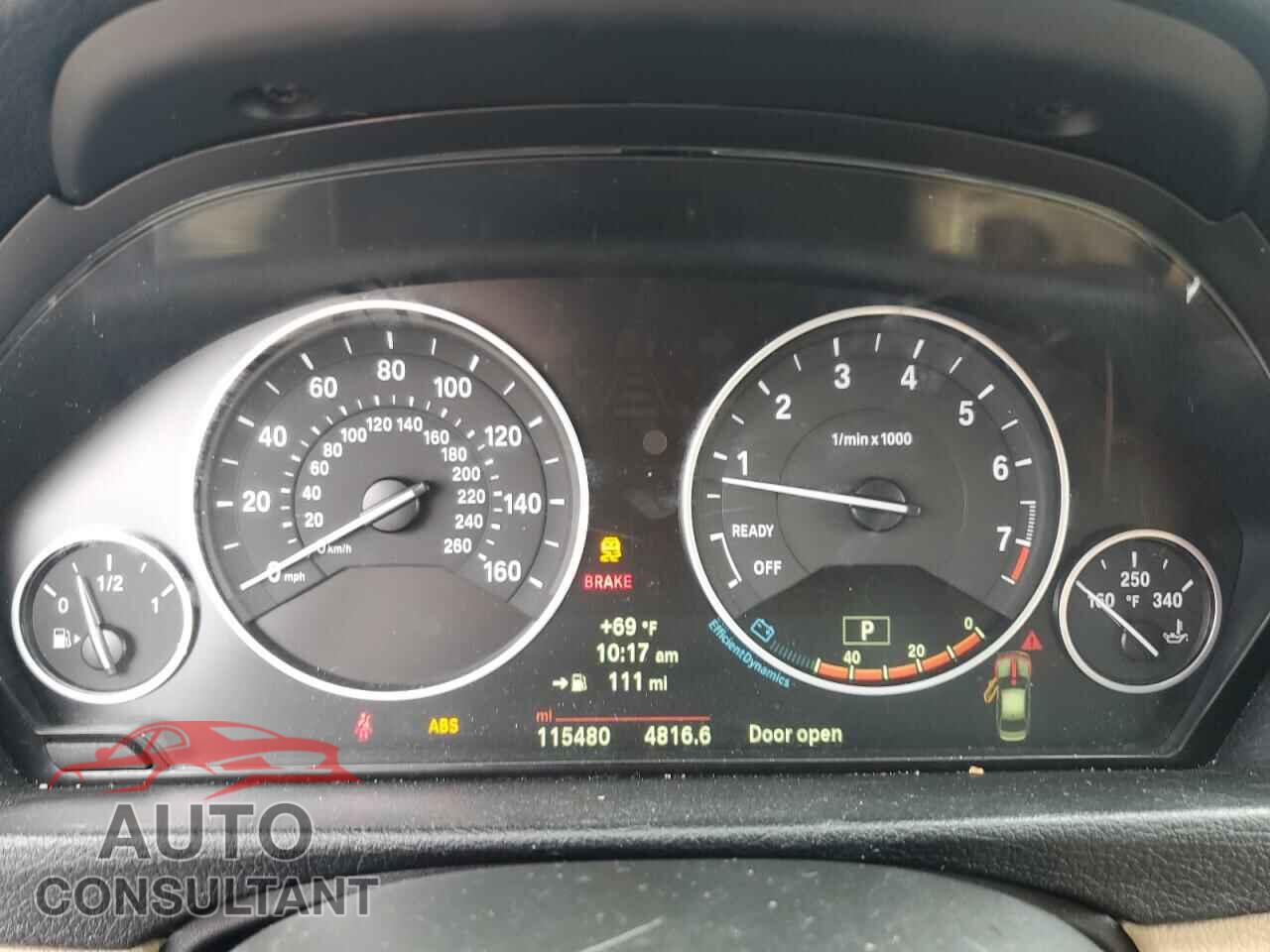 BMW 3 SERIES 2014 - WBA3B1C59EPV79439