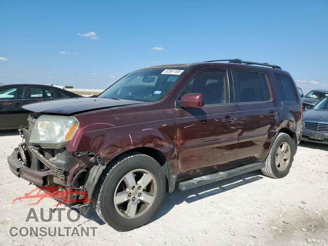 HONDA PILOT 2010 - 5FNYF3H54AB018765