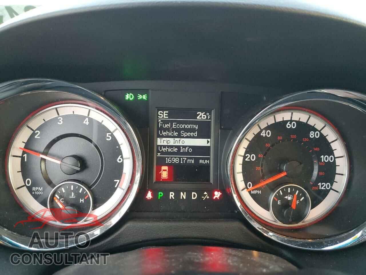 DODGE CARAVAN 2017 - 2C4RDGCG1HR750697