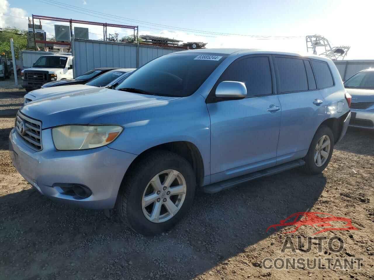 TOYOTA HIGHLANDER 2009 - JTEDS41A692068830