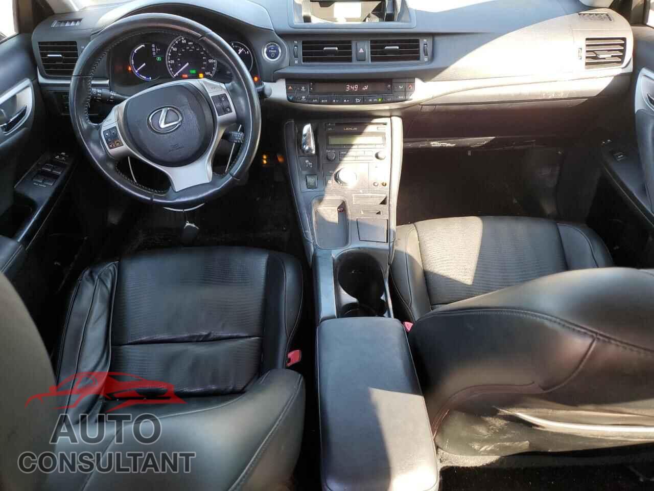 LEXUS CT 200 2012 - JTHKD5BH7C2092096