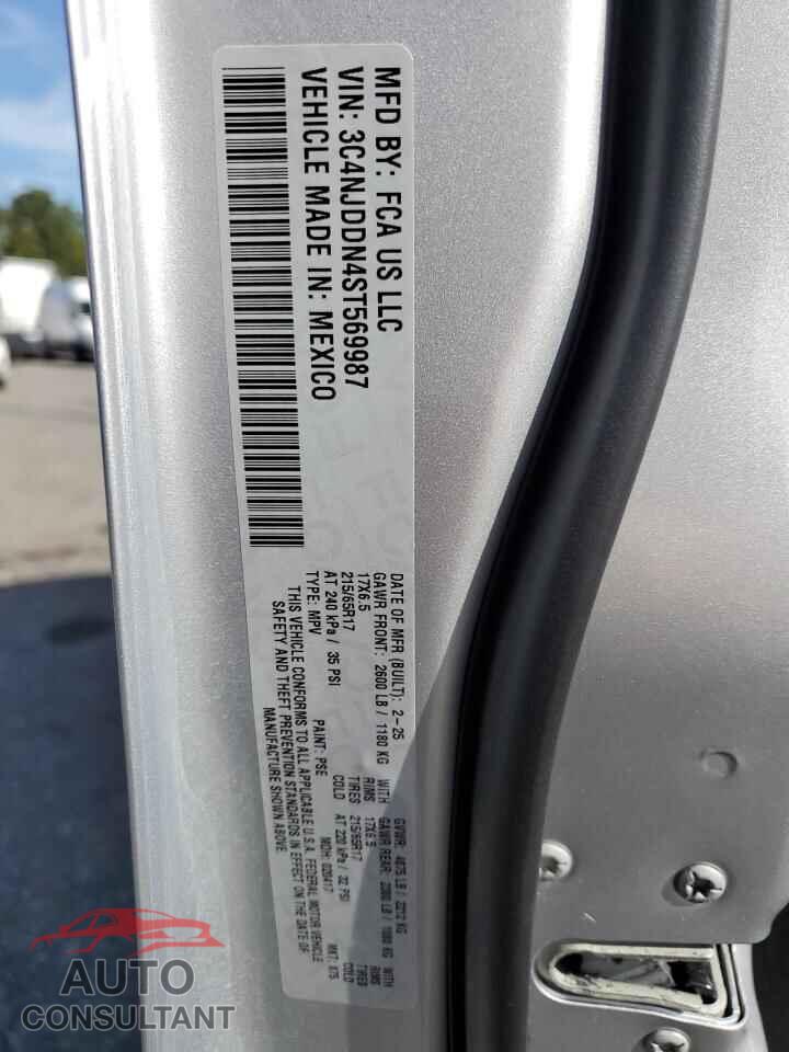 JEEP COMPASS 2025 - 3C4NJDDN4ST569987