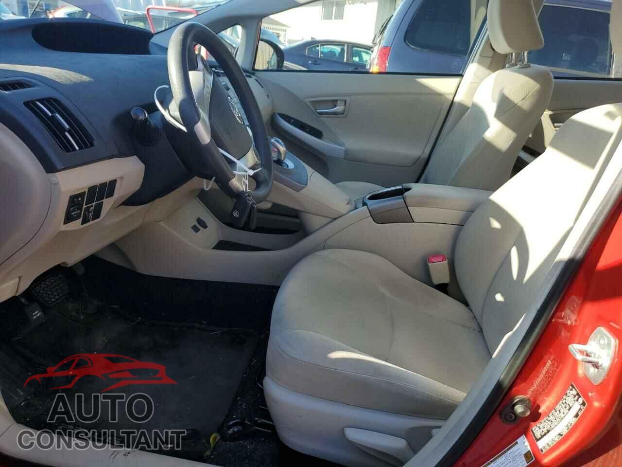 TOYOTA PRIUS 2012 - JTDKN3DU3C1593506