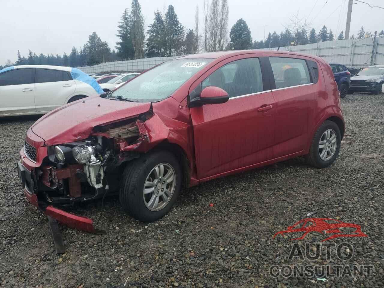 CHEVROLET SONIC 2012 - 1G1JC6SH2C4113939