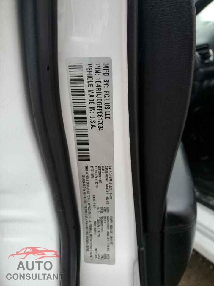 DODGE DURANGO 2023 - 1C4RDJDG8PC617034