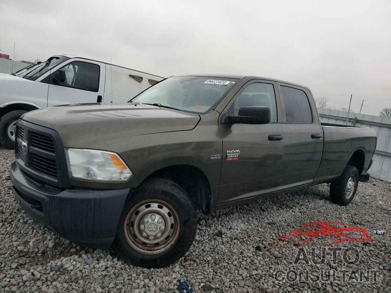 DODGE RAM 2500 2012 - 3C6TD5HT8CG269075