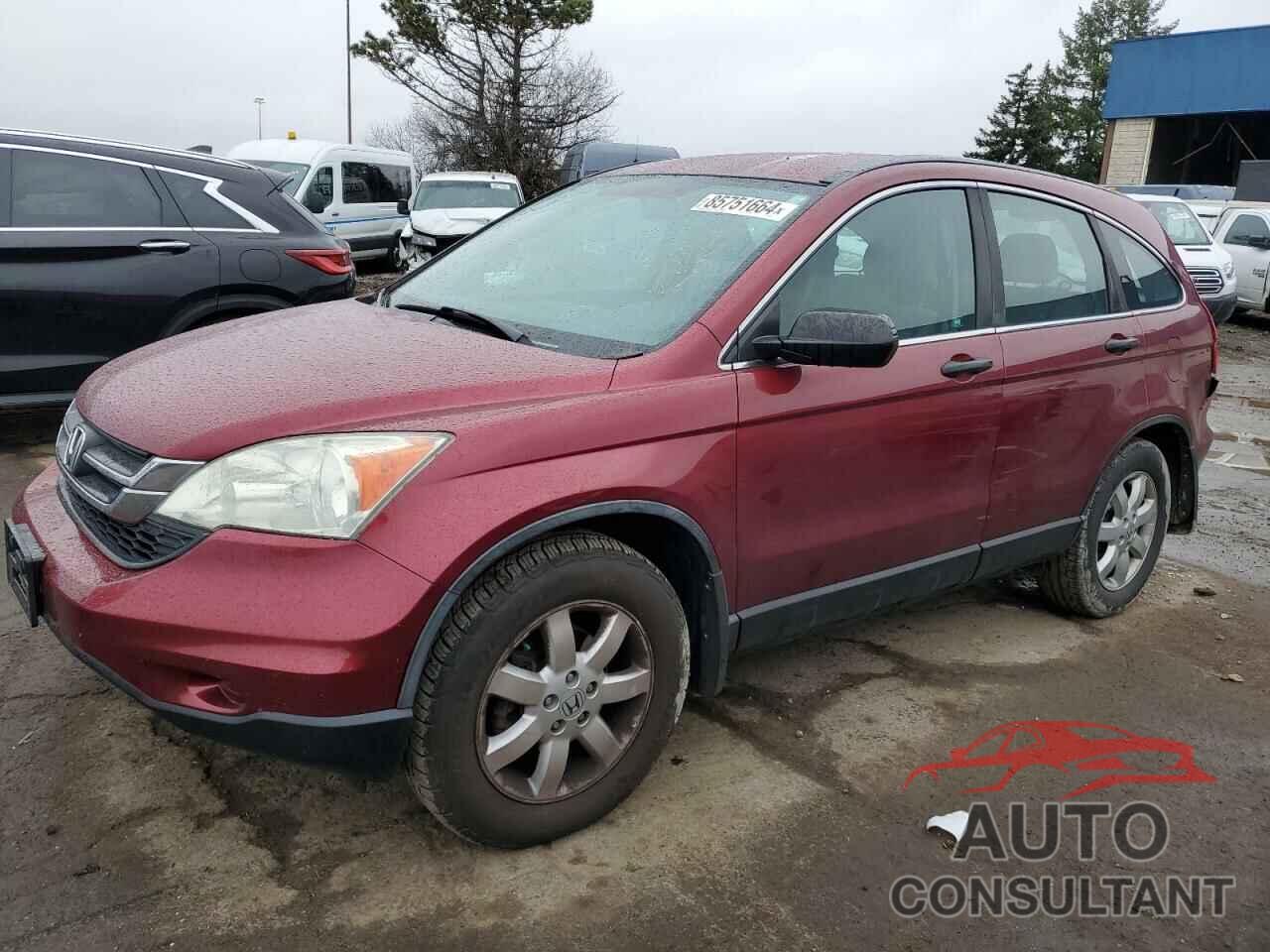 HONDA CRV 2010 - 5J6RE4H35AL062227