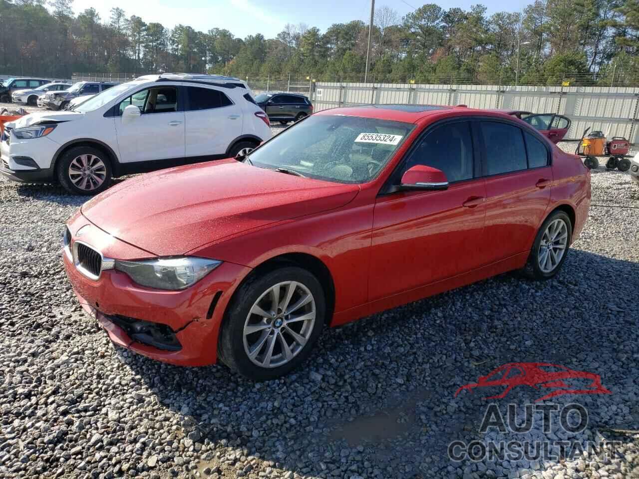BMW 3 SERIES 2016 - WBA8E1G51GNU12367