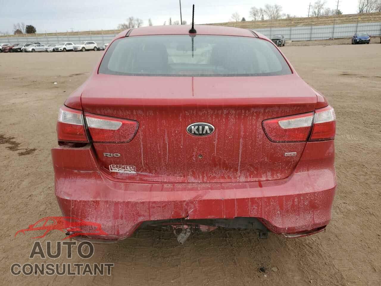 KIA RIO 2017 - KNADM4A3XH6117340