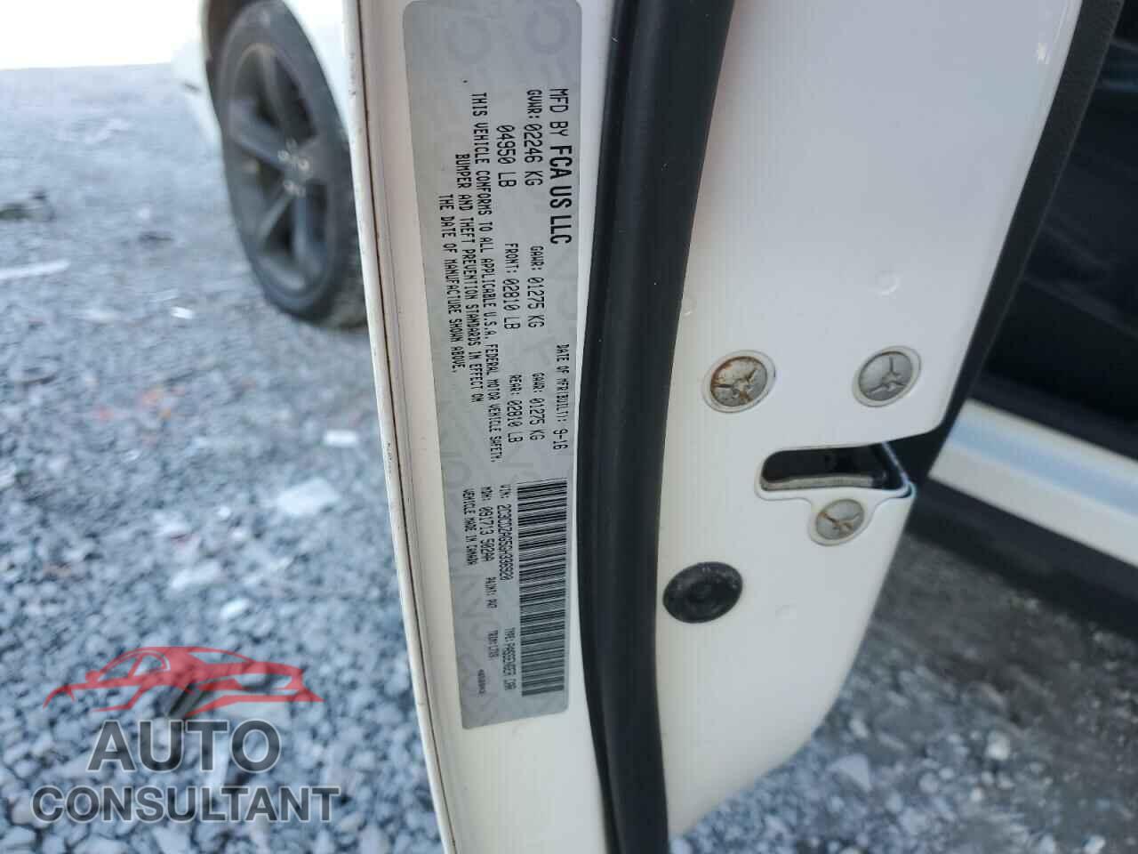 DODGE CHALLENGER 2016 - 2C3CDZAG5GH336920