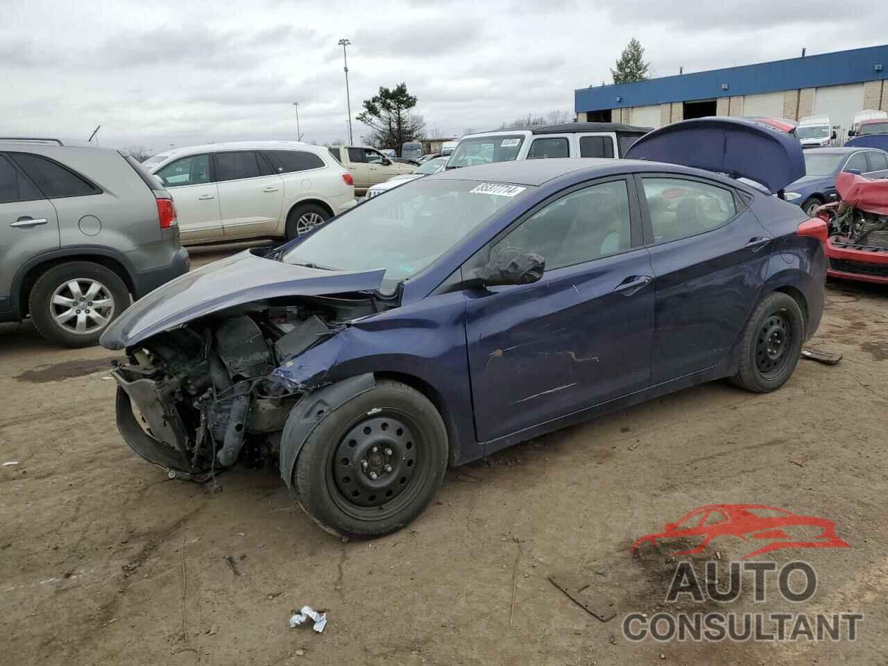 HYUNDAI ELANTRA 2013 - 5NPDH4AE7DH204993