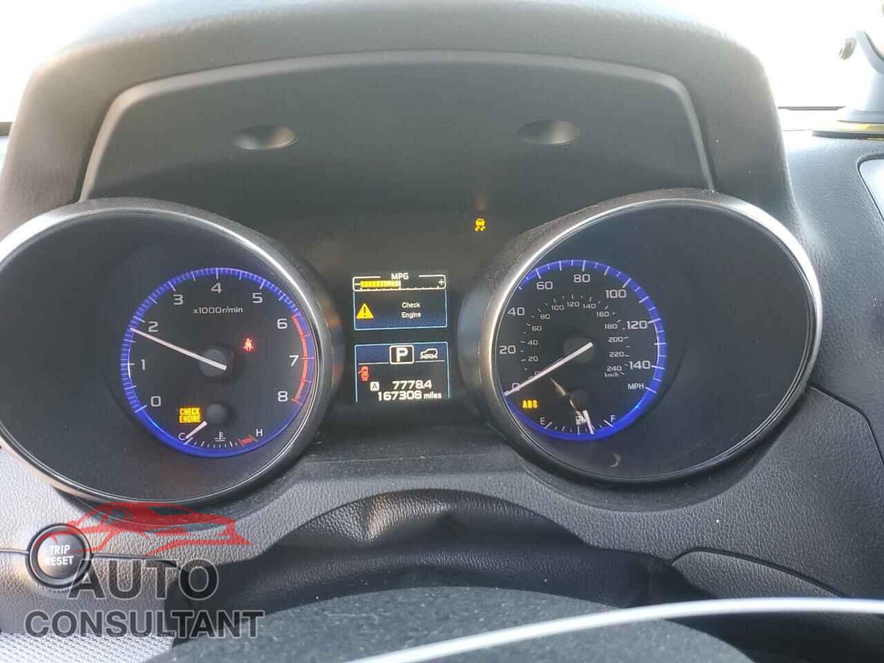 SUBARU OUTBACK 2016 - 4S4BSACC3G3282878