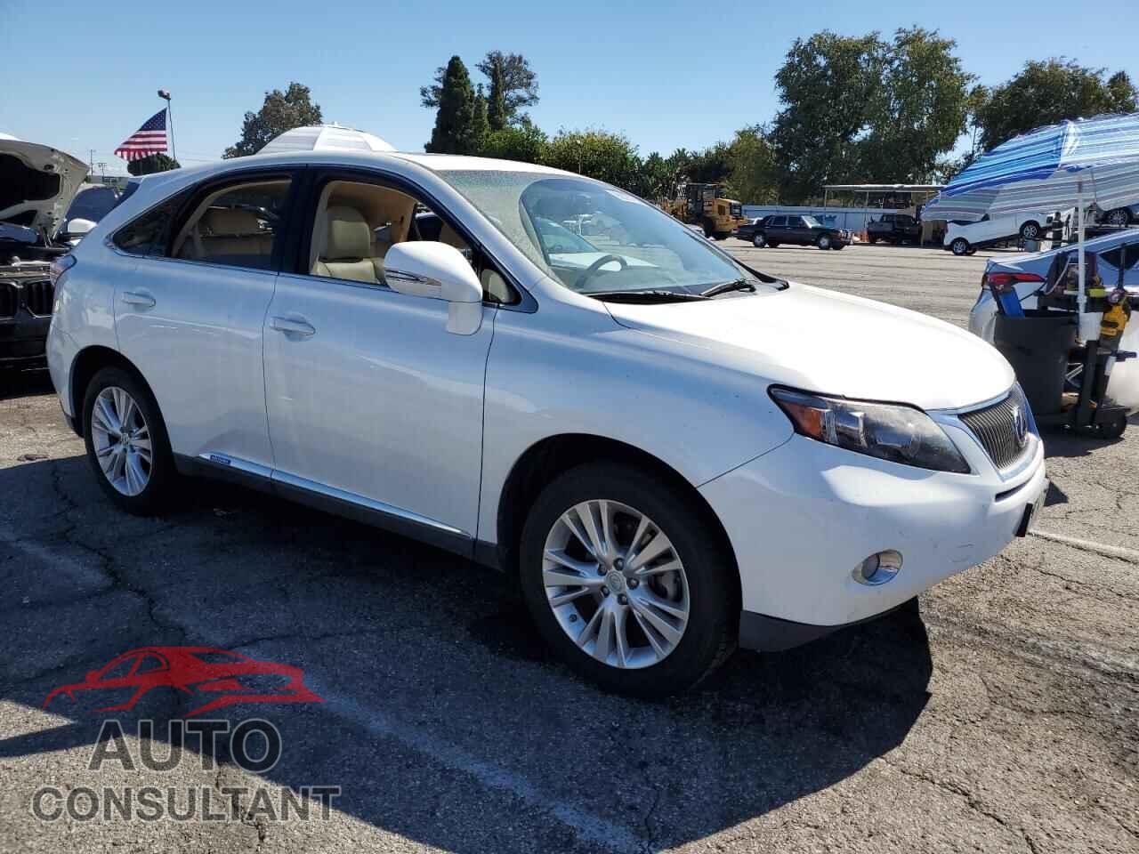 LEXUS RX450 2010 - JTJZB1BA8A2000702
