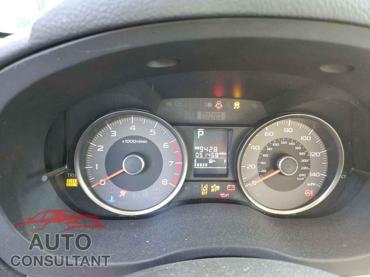SUBARU FORESTER 2016 - JF2SJARC8GH496090