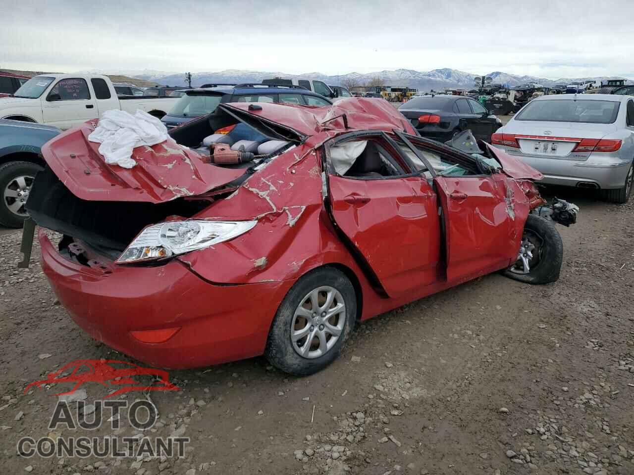 HYUNDAI ACCENT 2014 - KMHCT4AE5EU610817
