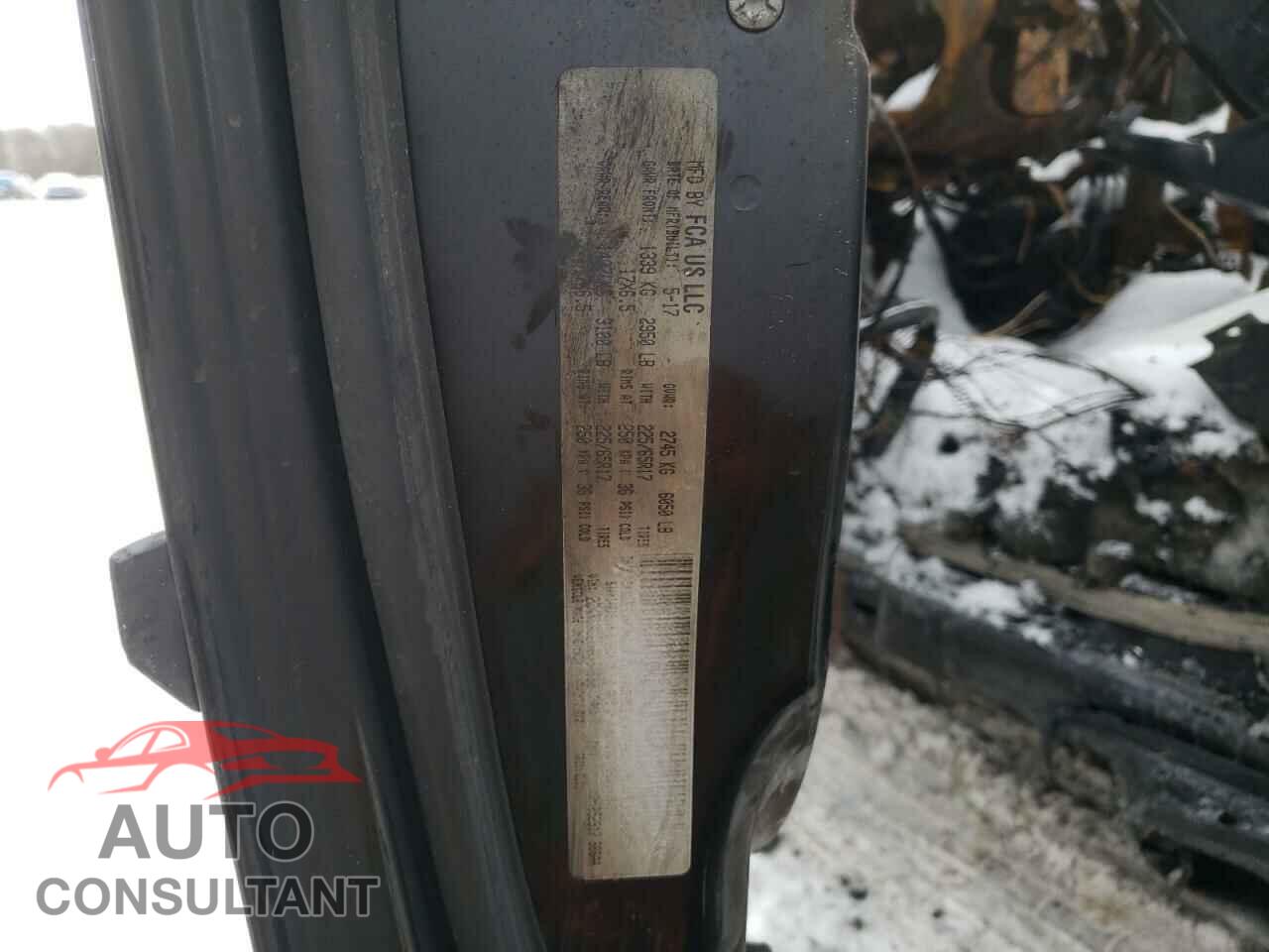 DODGE CARAVAN 2017 - 2C4RDGCG0HR790690