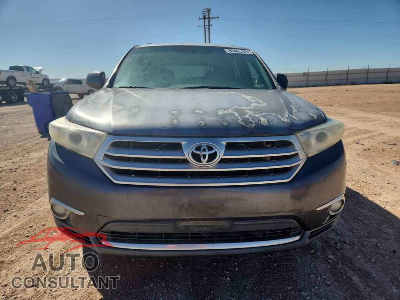 TOYOTA HIGHLANDER 2013 - 5TDZK3EH8DS090776