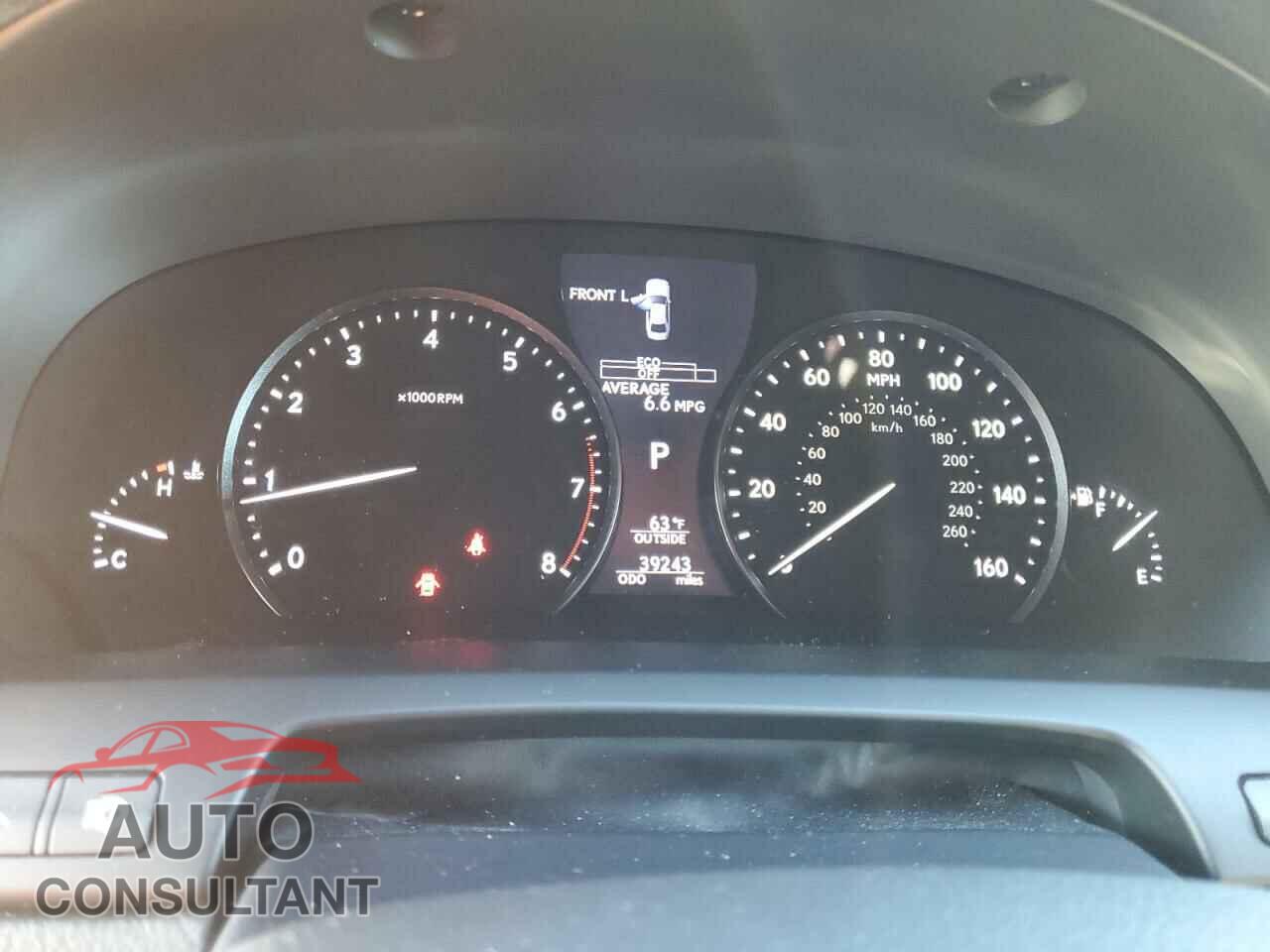 LEXUS LS460 2014 - JTHBL5EF2E5131367