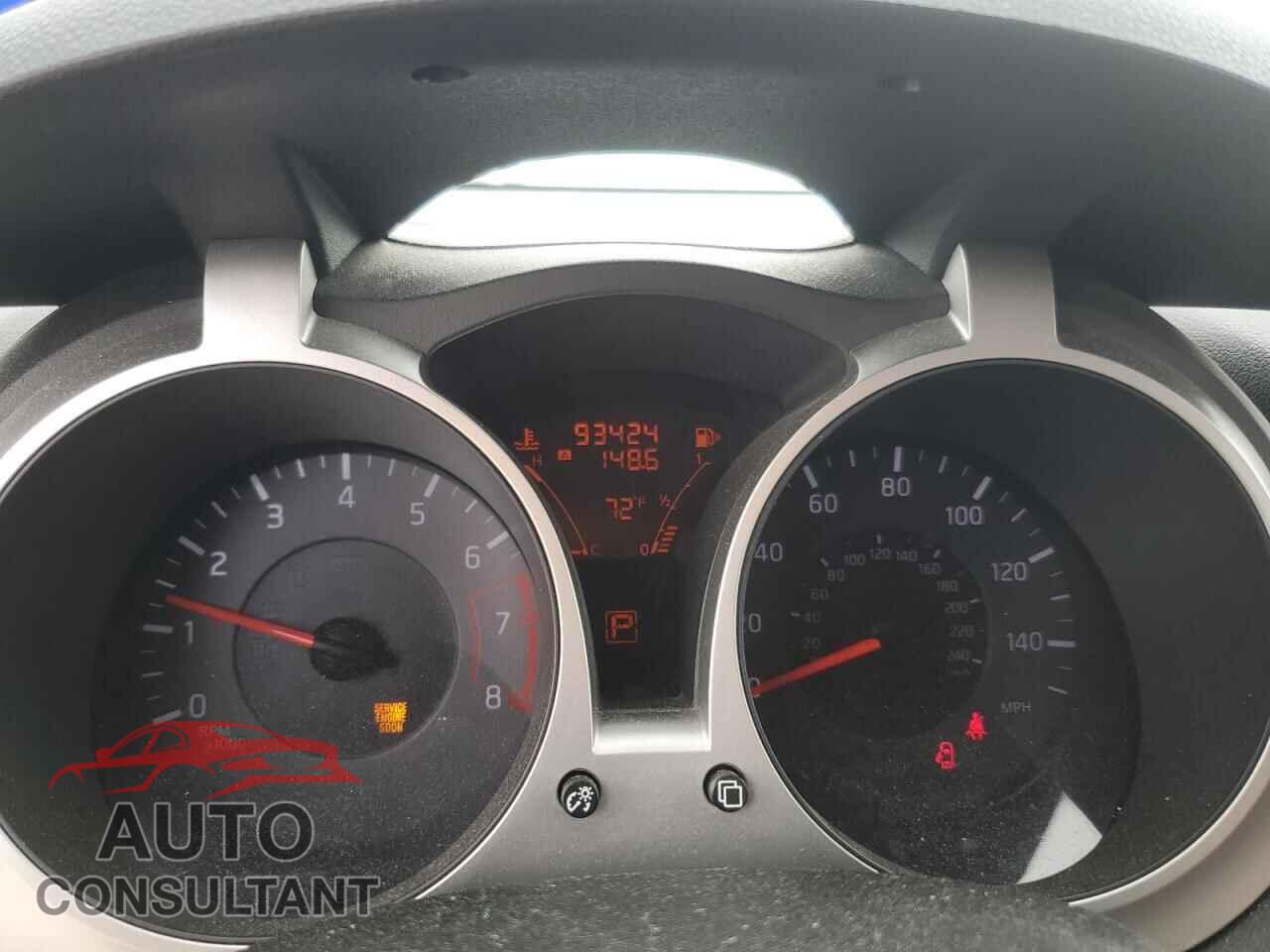 NISSAN JUKE 2012 - JN8AF5MR2CT108944