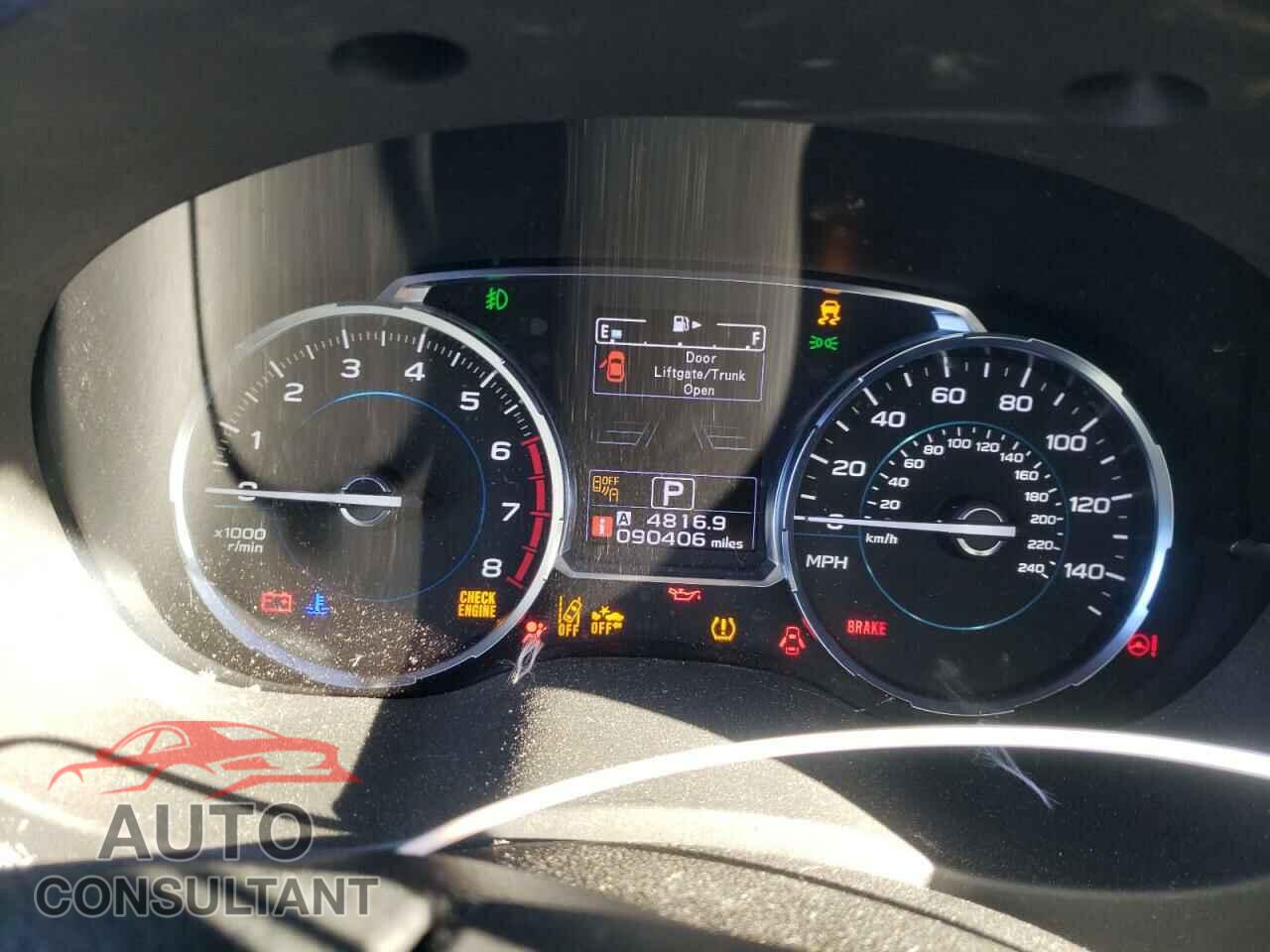 SUBARU FORESTER 2018 - JF2SJAGC2JH447848