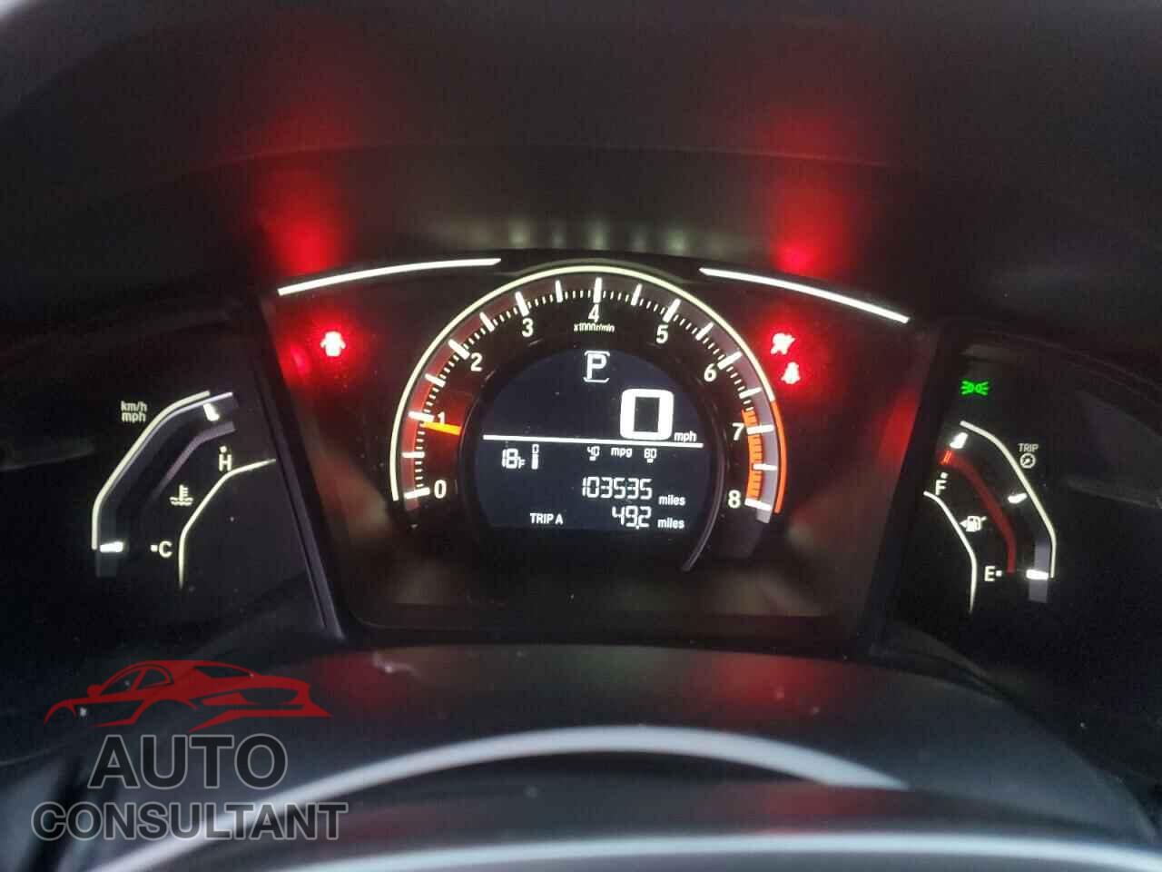 HONDA CIVIC 2017 - 2HGFC2F5XHH560410
