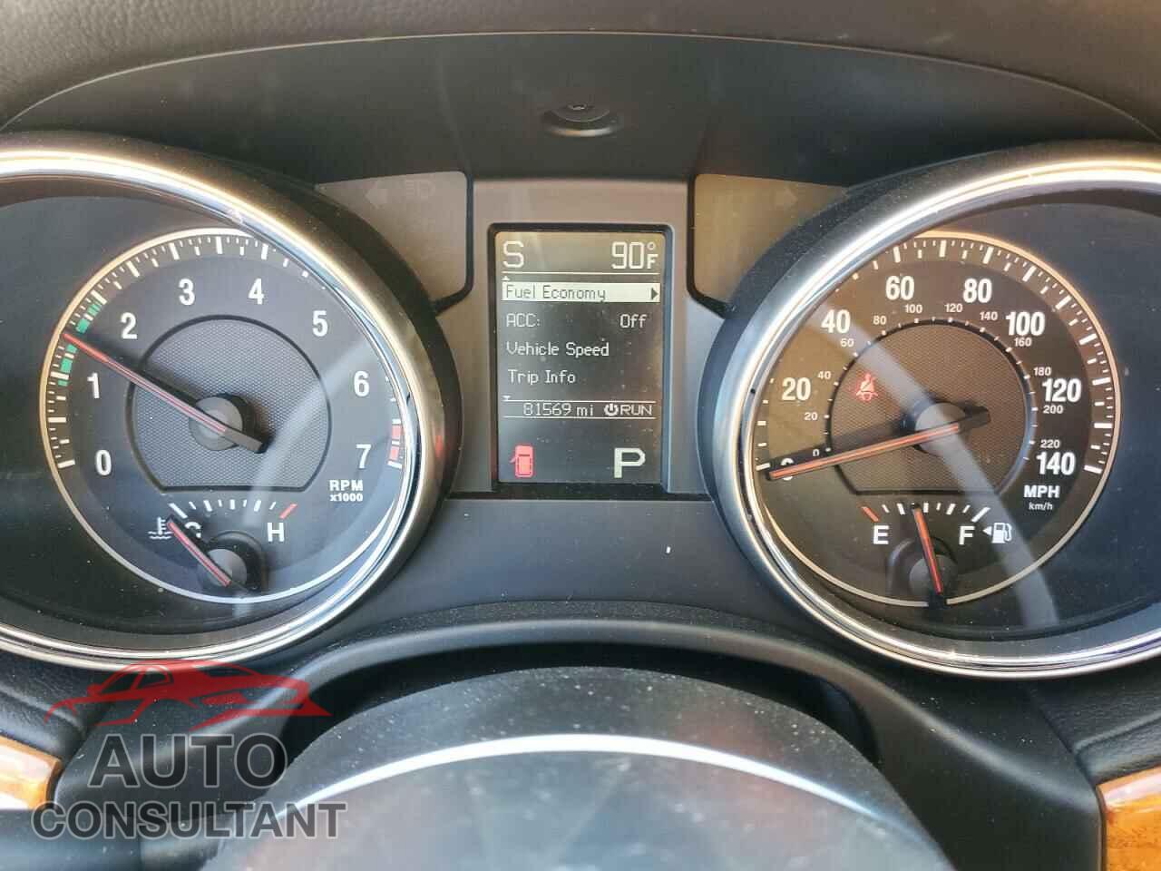 JEEP GRAND CHER 2013 - 1C4RJFCG6DC522250