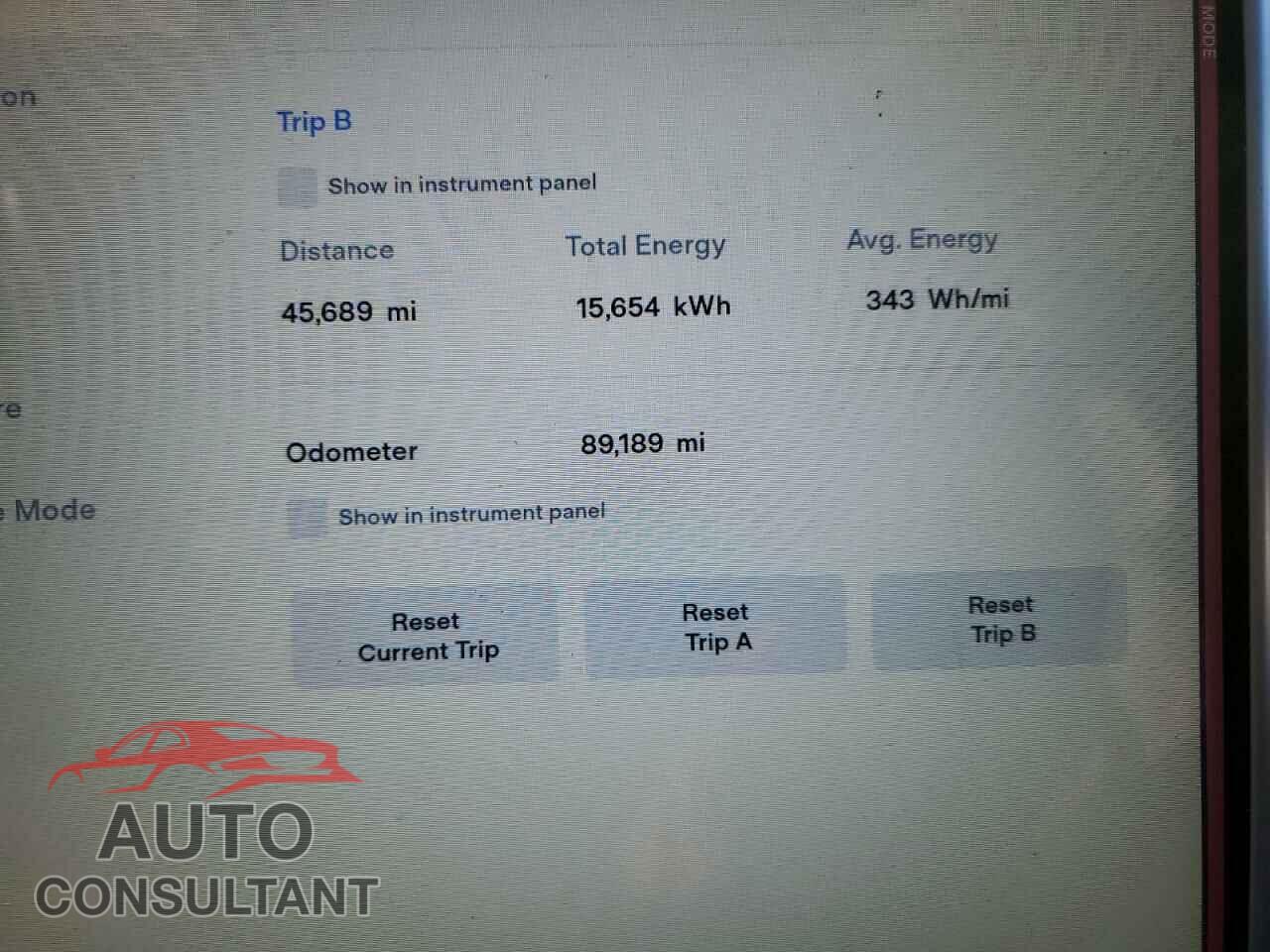 TESLA MODEL S 2017 - 5YJSA1E26HF181091