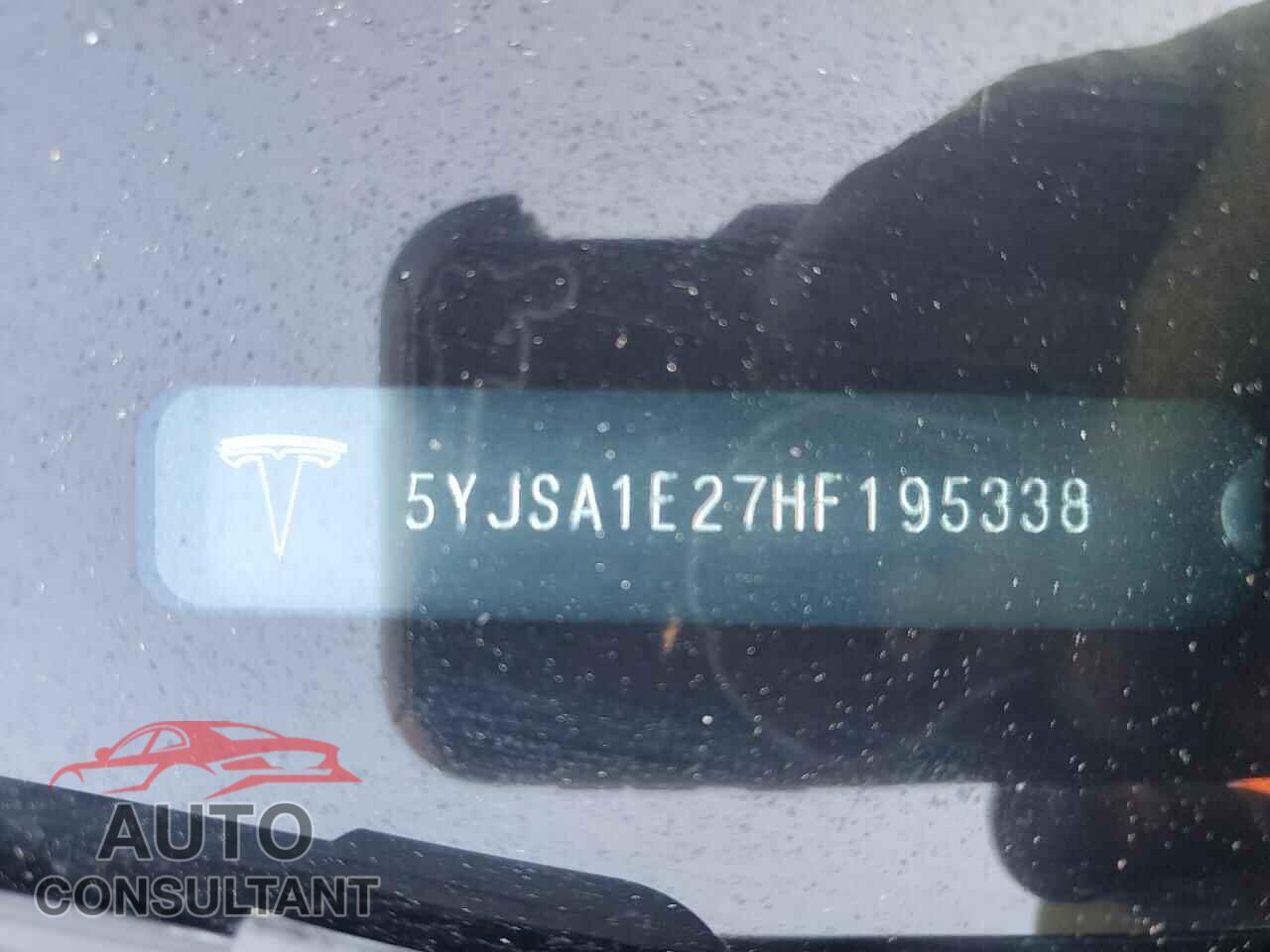 TESLA MODEL S 2017 - 5YJSA1E27HF195338