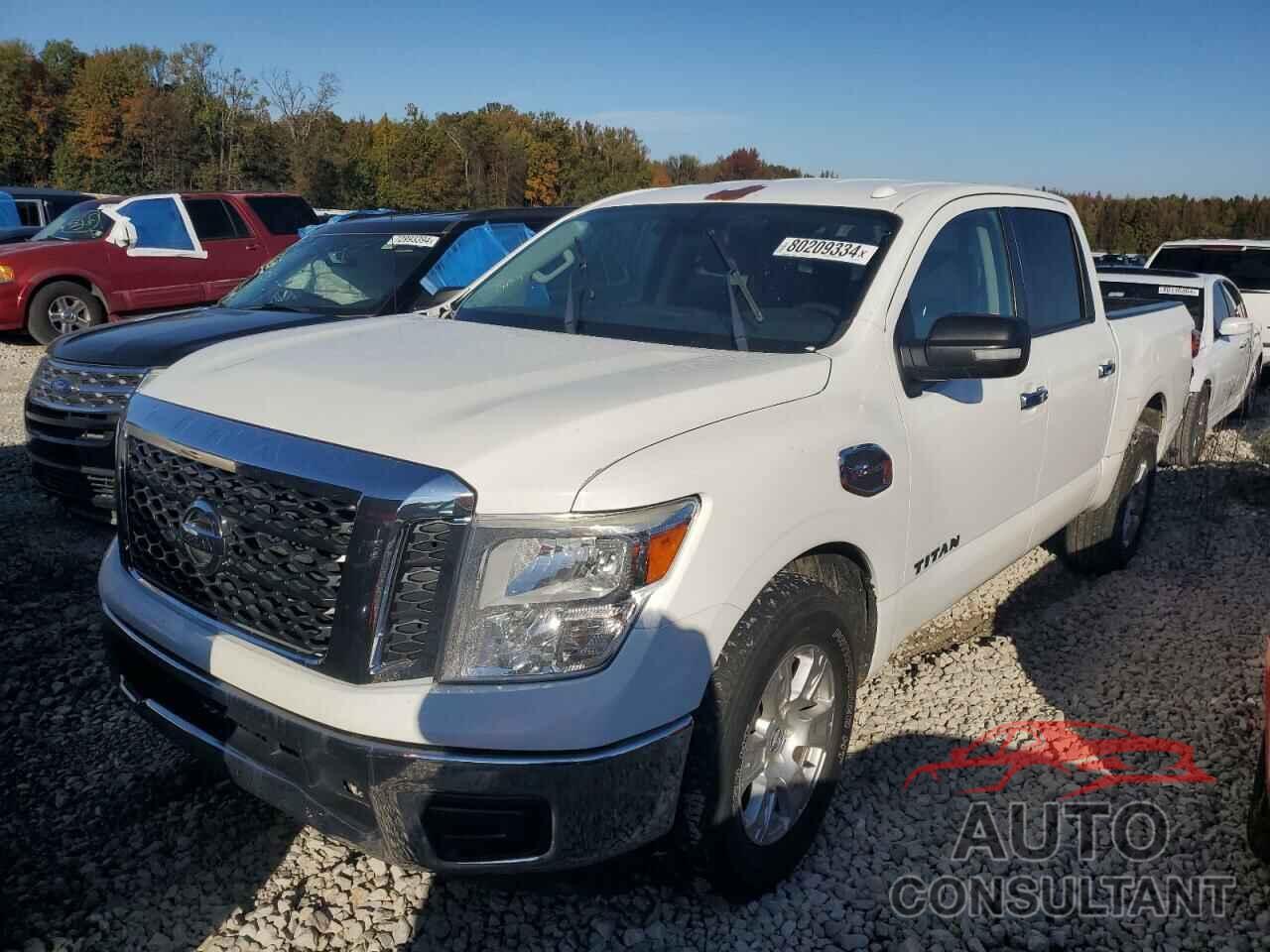 NISSAN TITAN 2017 - 1N6AA1EK5HN538190