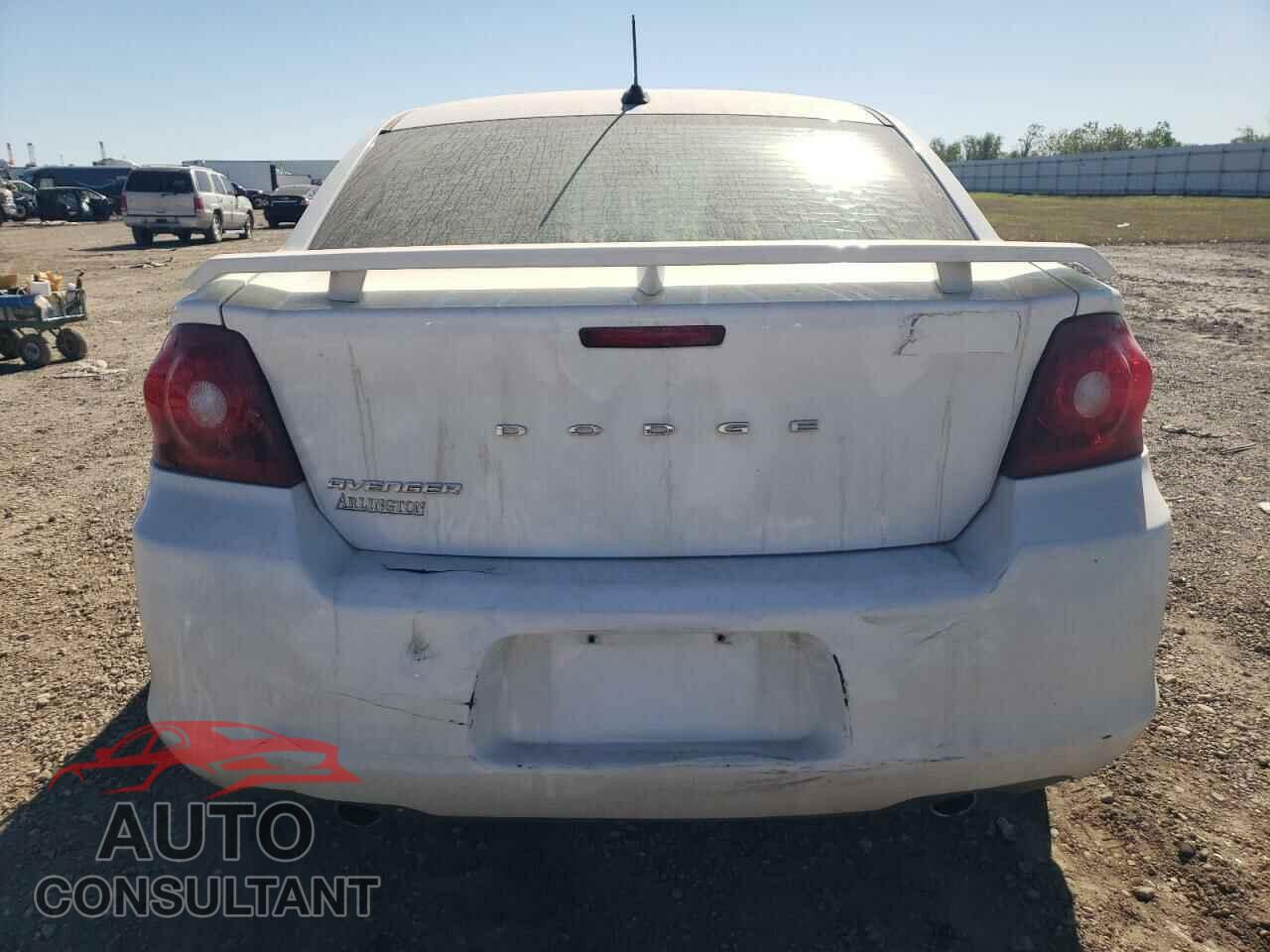 DODGE AVENGER 2012 - 1C3CDZAG3CN314321