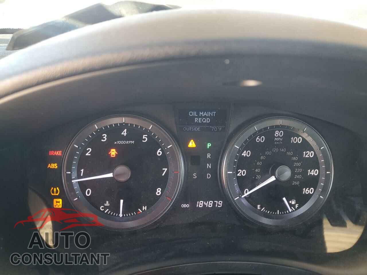 LEXUS ES350 2010 - JTHBK1EG3A2413730