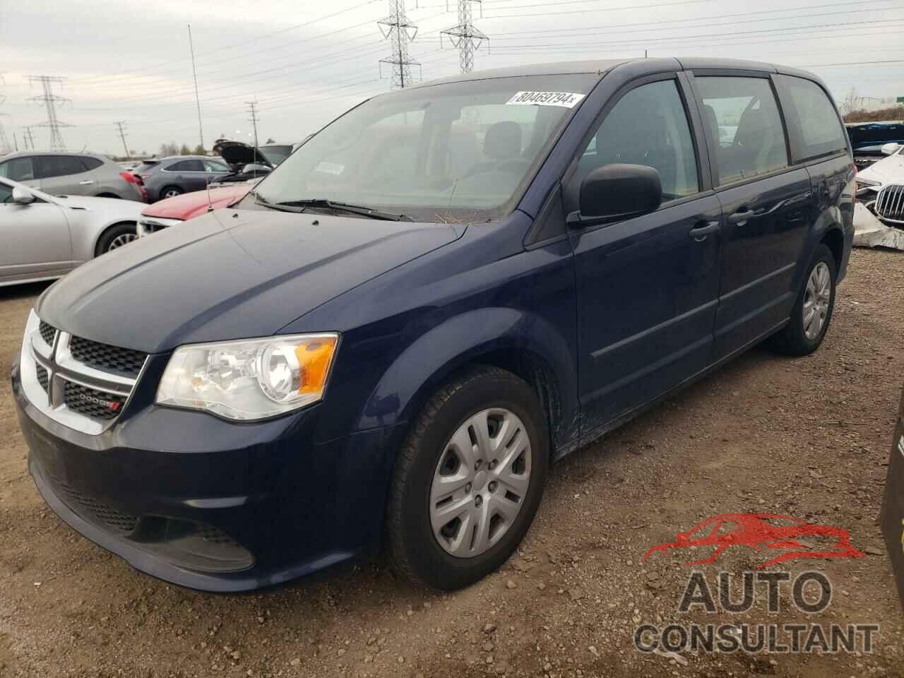 DODGE CARAVAN 2014 - 2C4RDGBG4ER161141
