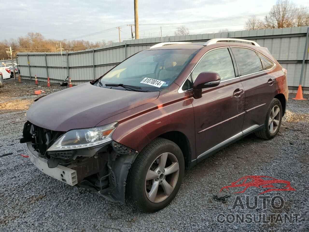 LEXUS RX350 2014 - 2T2BK1BA6EC228804