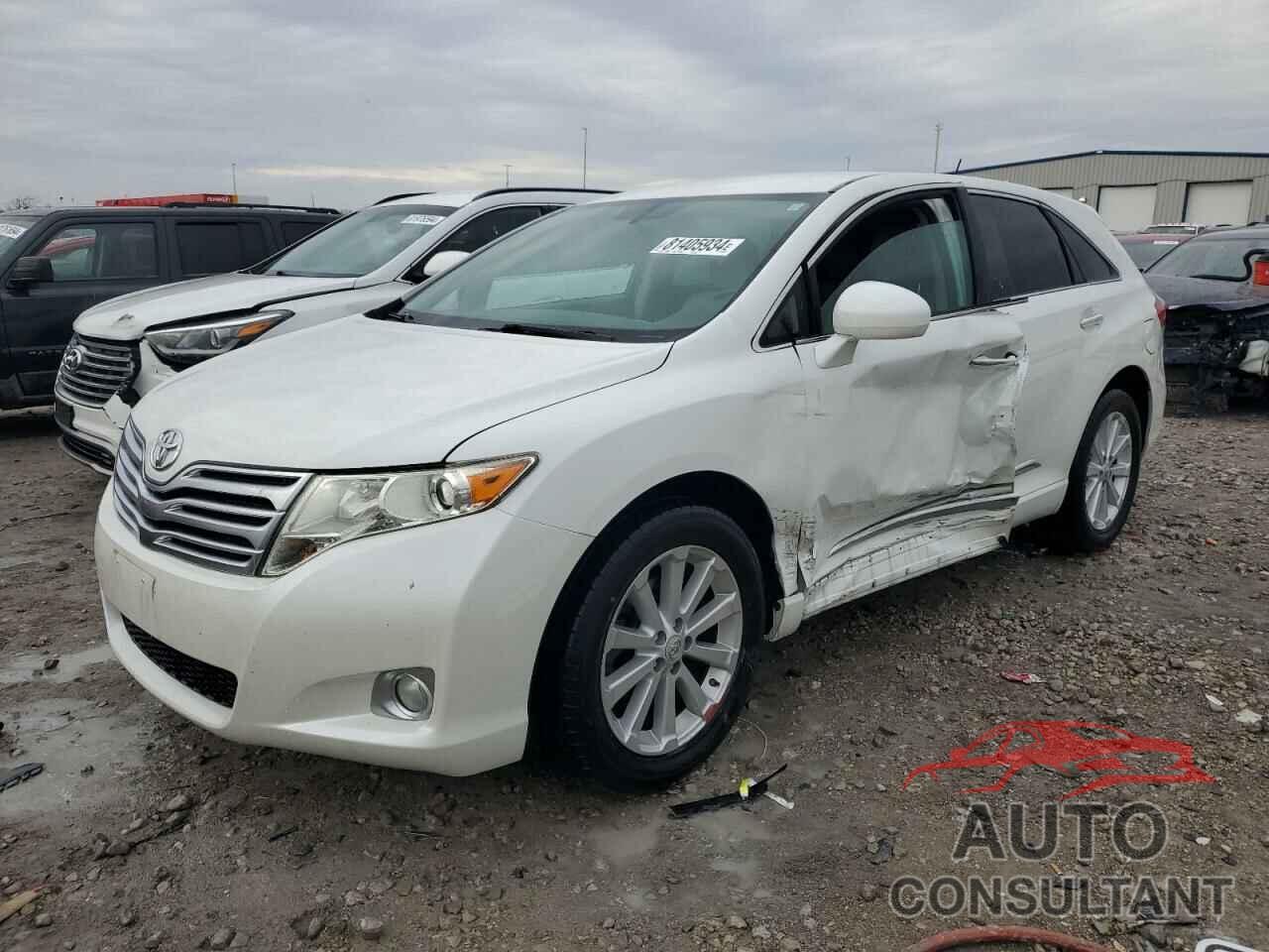 TOYOTA VENZA 2012 - 4T3ZA3BB0CU062065