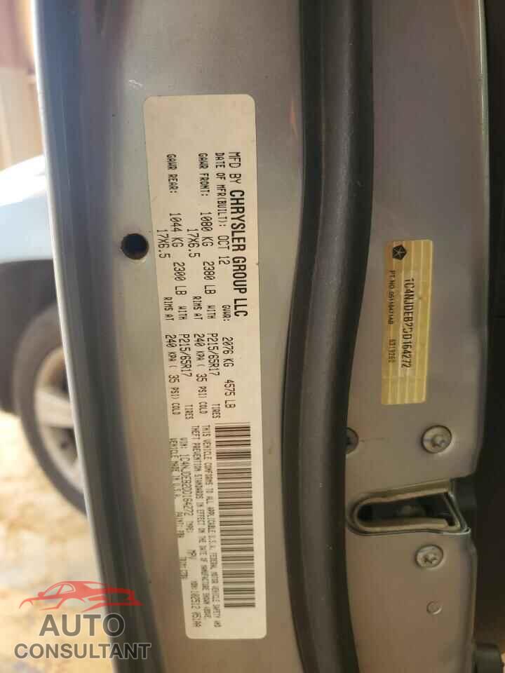 JEEP COMPASS 2013 - 1C4NJDEB2DD164272