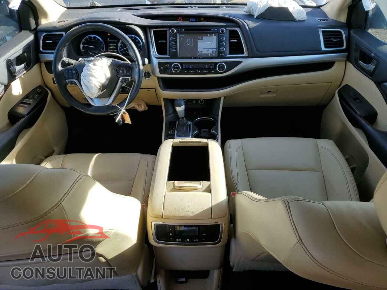 TOYOTA HIGHLANDER 2017 - 5TDJZRFH2HS444792