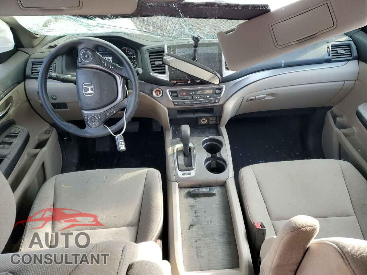 HONDA PILOT 2017 - 5FNYF6H39HB090247