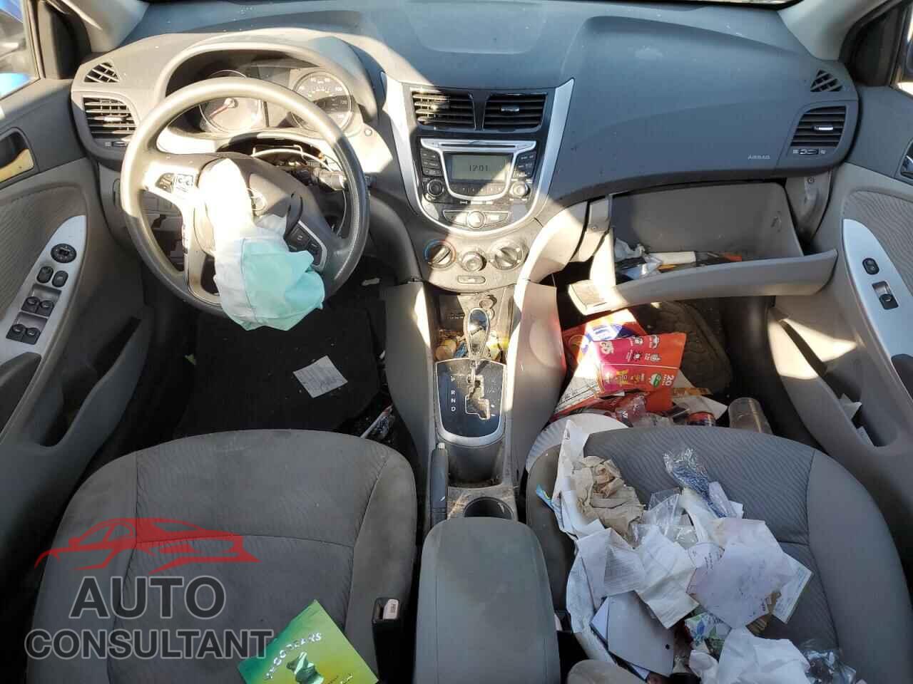 HYUNDAI ACCENT 2013 - KMHCU4AE7DU295658