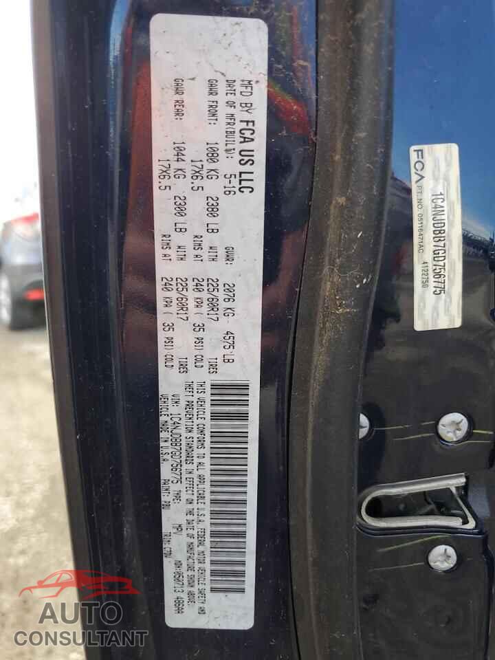 JEEP COMPASS 2016 - 1C4NJDBB7GD756775
