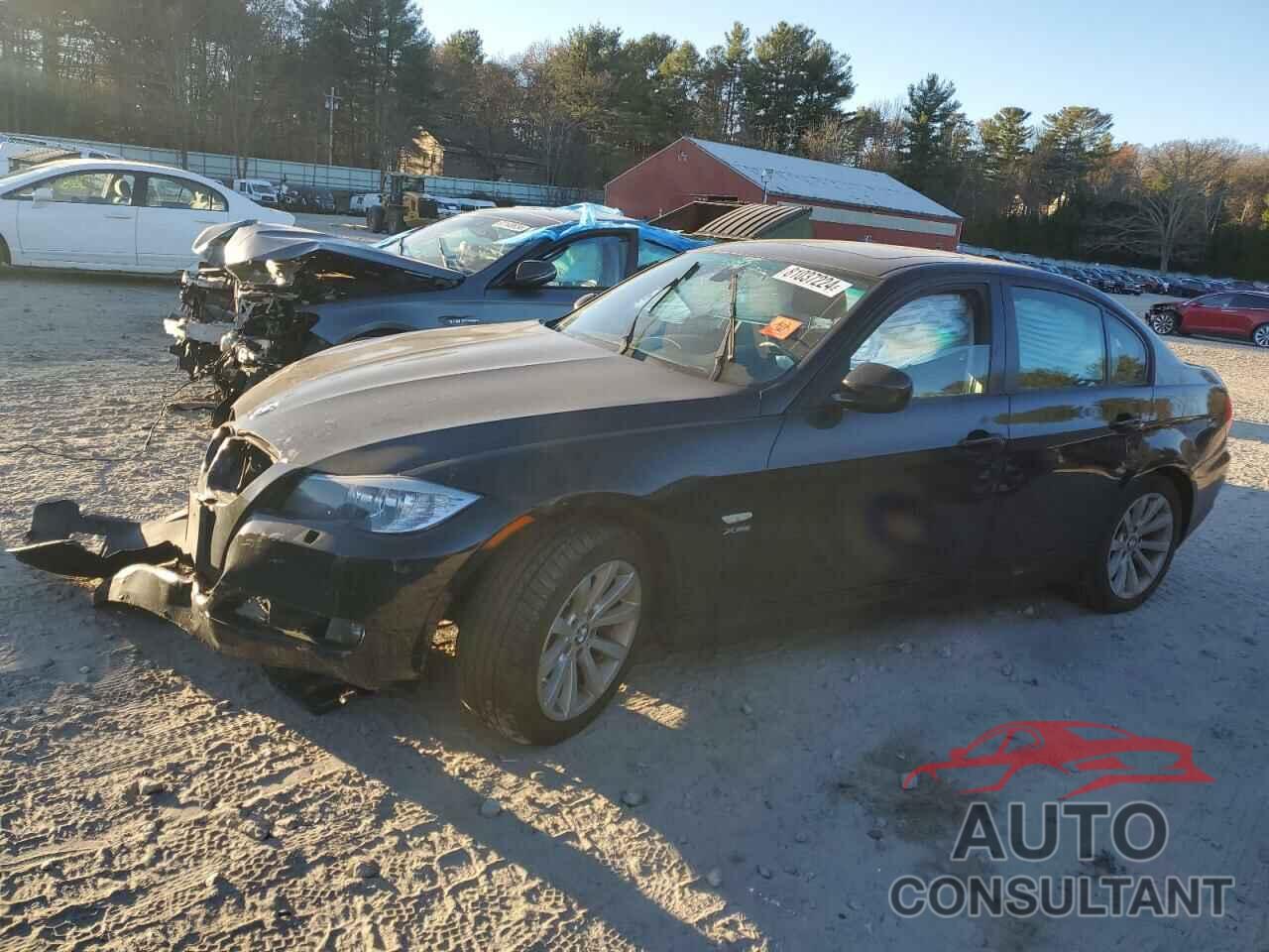 BMW 3 SERIES 2011 - WBAPK5G59BNN81024