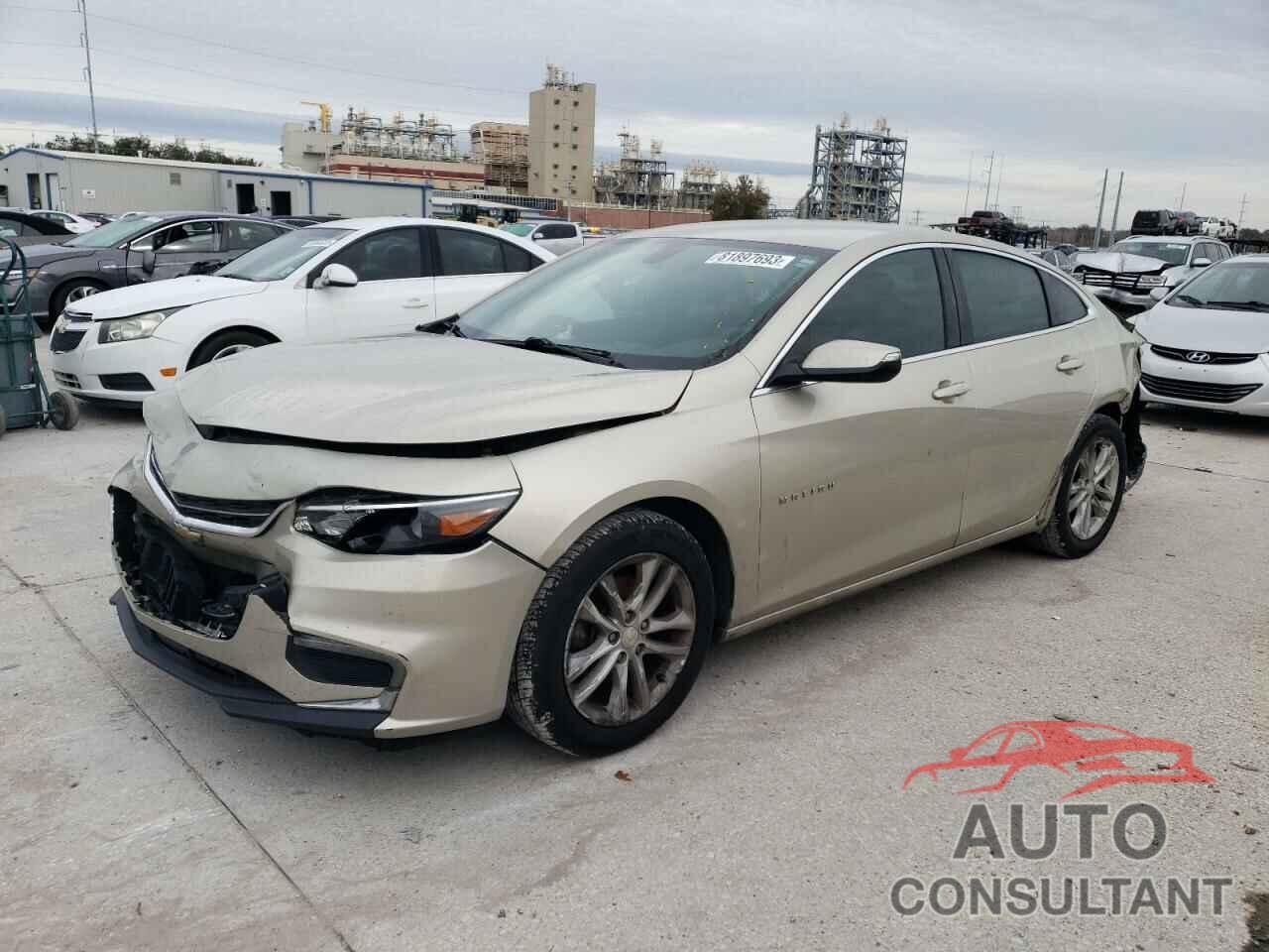 CHEVROLET MALIBU 2016 - 1G1ZE5ST3GF270157