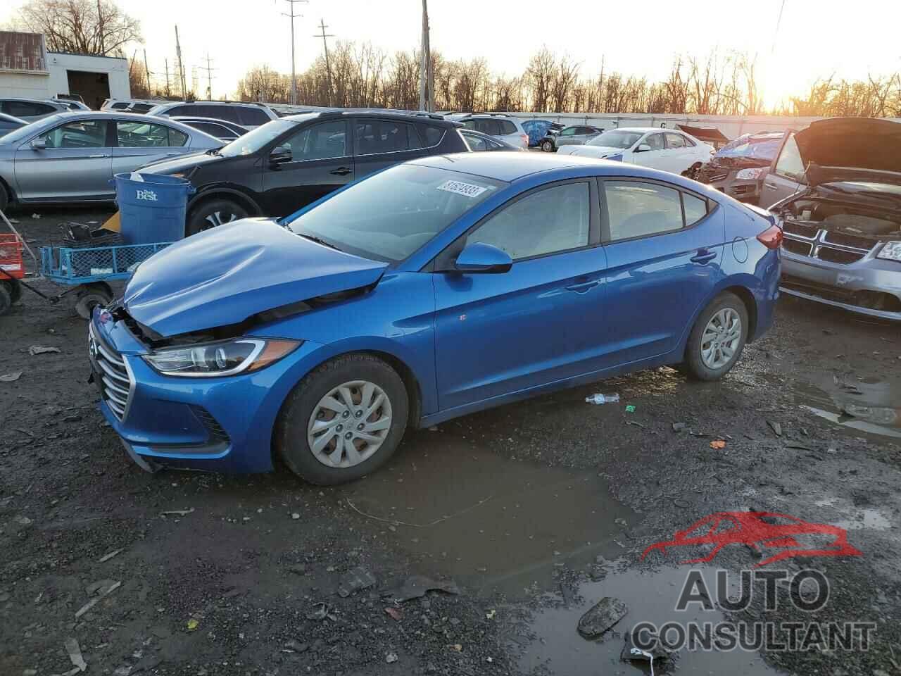 HYUNDAI ELANTRA 2018 - 5NPD74LF2JH390298