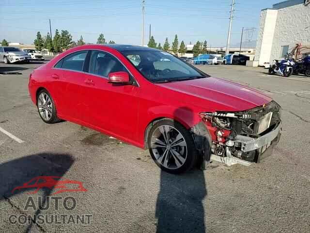 MERCEDES-BENZ CLA-CLASS 2015 - WDDSJ4EB4FN178471