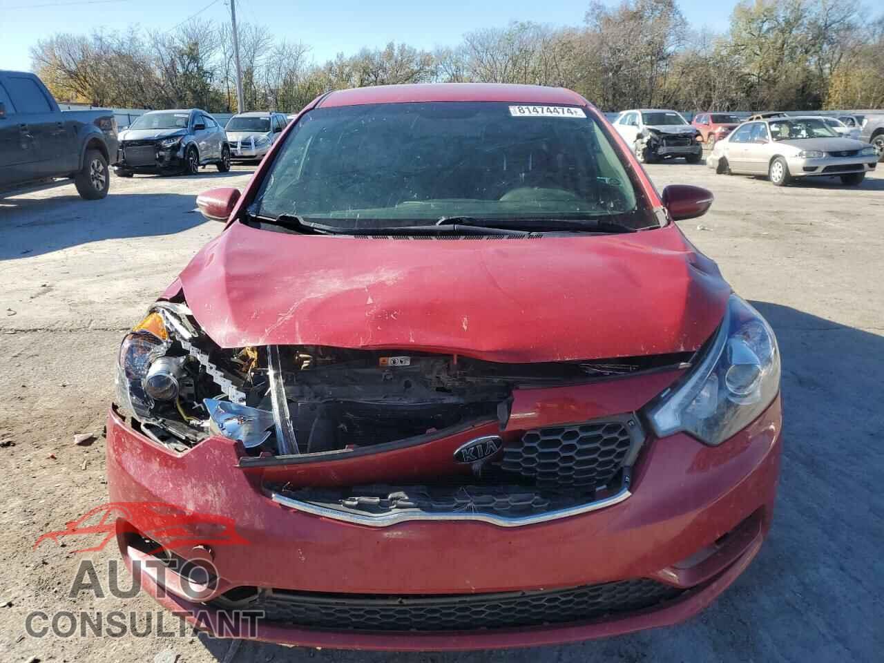 KIA FORTE 2016 - KNAFX4A85G5554677