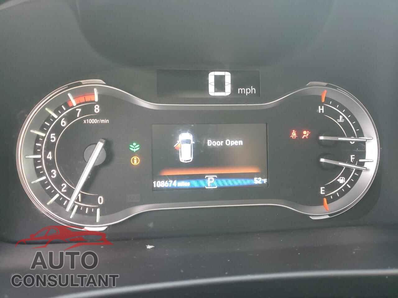HONDA PILOT 2017 - 5FNYF6H0XHB024991